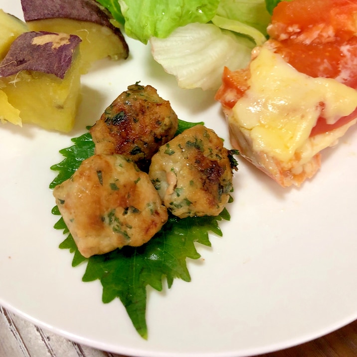 【幼児食】レンジで時短!親子でとりつくね!